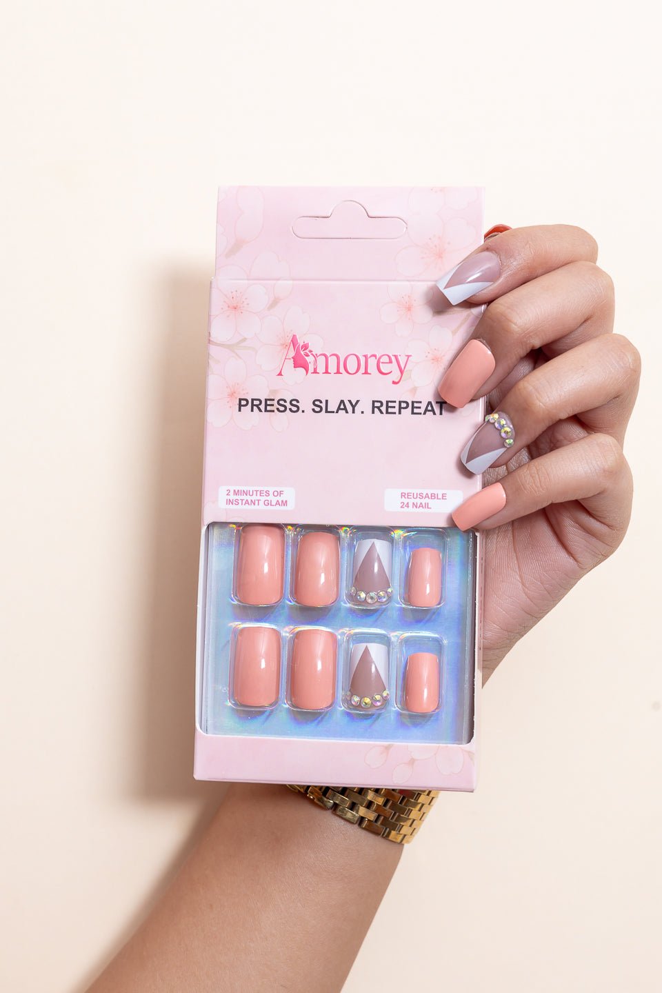 Peach Party Glam