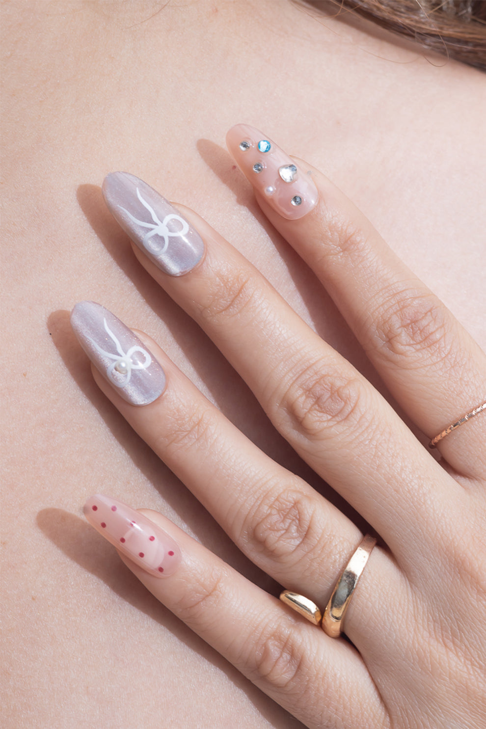 Pearl Bow Tips